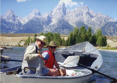 Reed Draper in a Boat