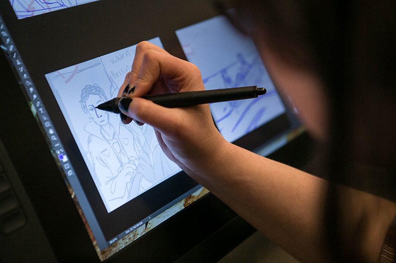 Drawing a storyboard