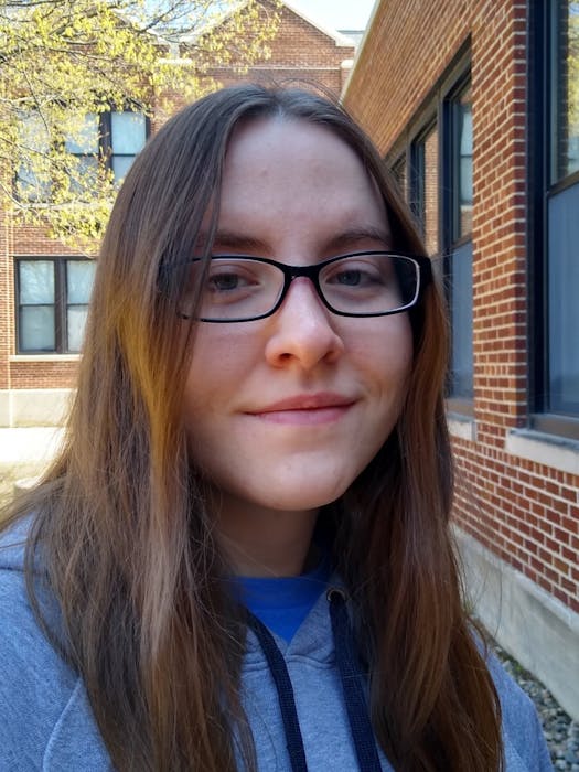 Photo of Chelsea Dunham an Animation student in Art and Design.