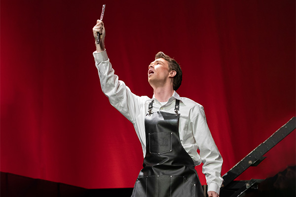 A picture from the 2019 Opera production of Sweeney Todd