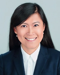 Headshot of Bowen Dou with a sky blue backdrop.