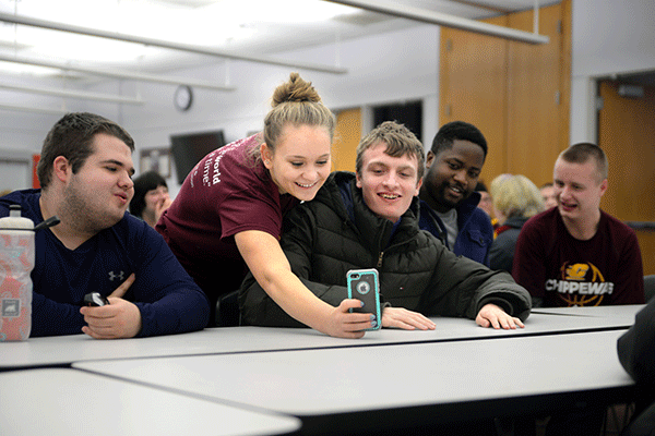 Connections that Count participants take a selfie