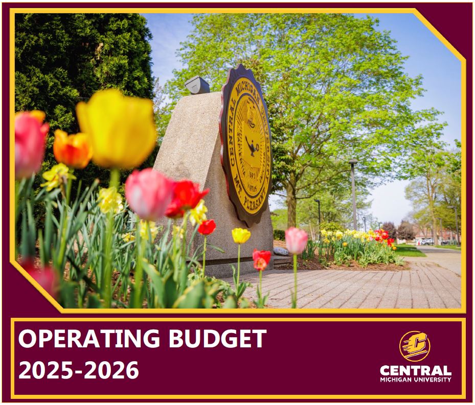 FY26 Operating Budget Cover CMU Seal in Spring