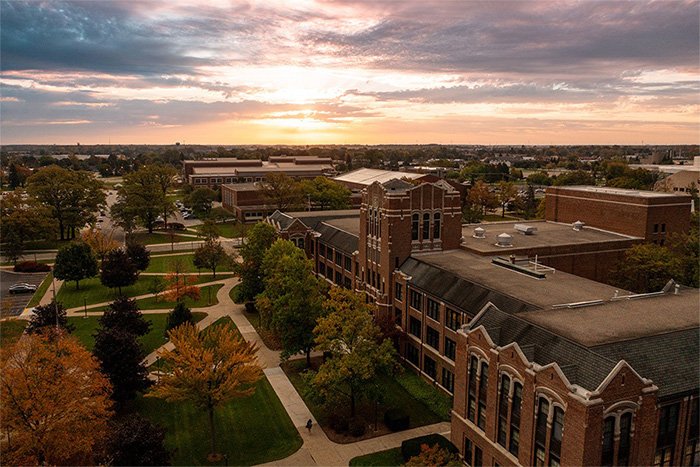 Warriner Hall Aerial View
